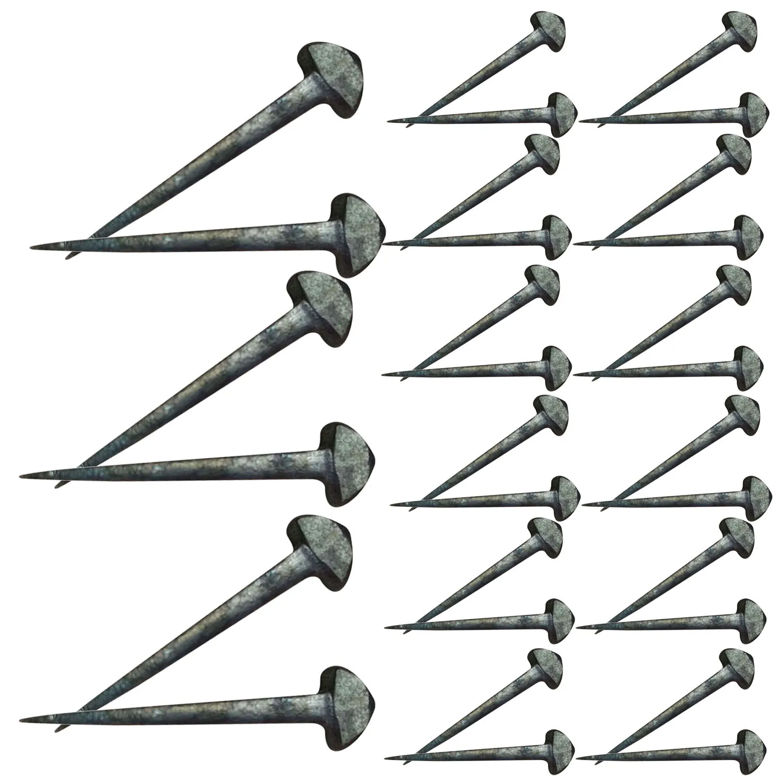 

50 Pcs Tools Equestrian Riding Nails Horse Accessories Shoes Compact Horseshoe Balacoo Farrier for Horseshoes and