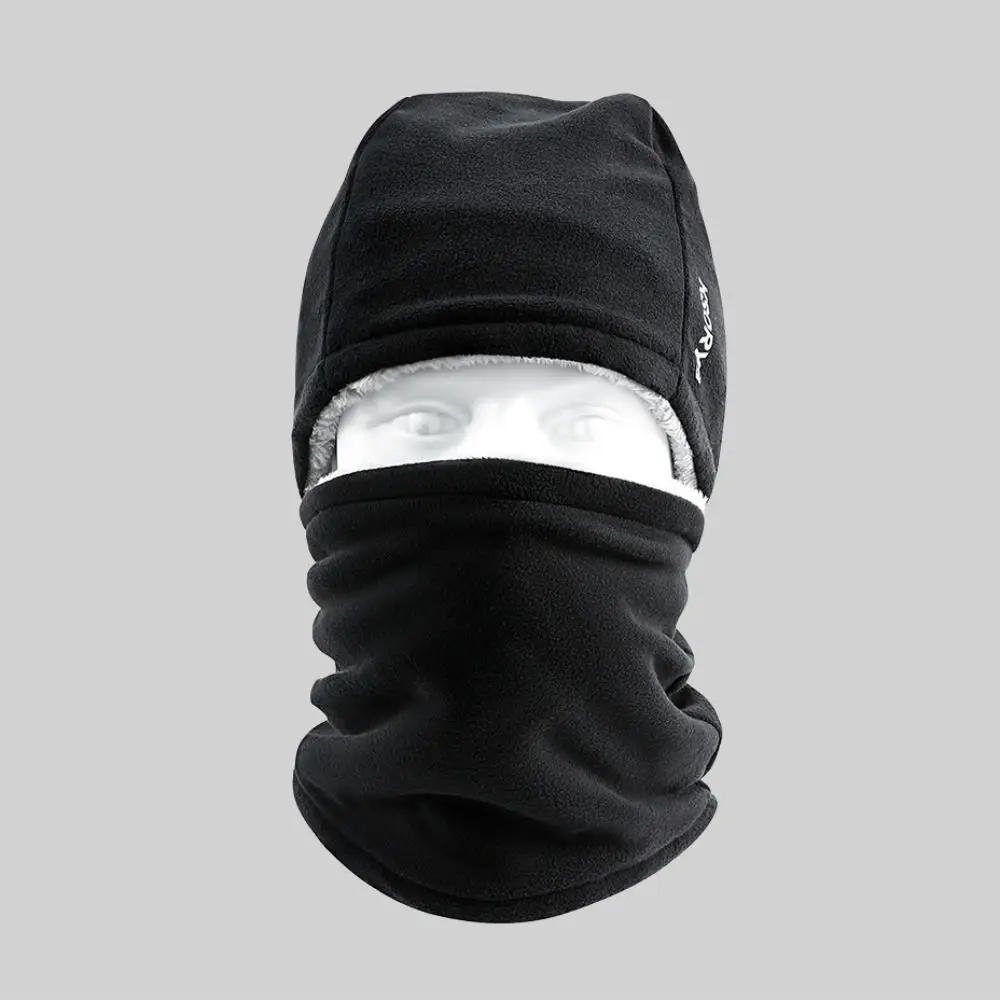 New Windproof Winter Mask Helmet Ear Protection Velvet Head Cover Cycling Earmuffs Knitted Hat Women Men