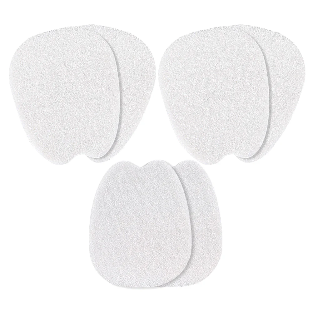 3 Pairs Felt Forefoot Pad Pads Shoe Riser Ball of Cushion Men Support Women Tongue Patches Toe Holes Filler Bunion