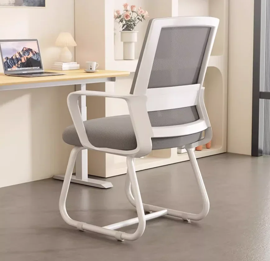 Computer chair Sedentary comfortable office chair Dormitory college students study back chair home comfortable desk stool