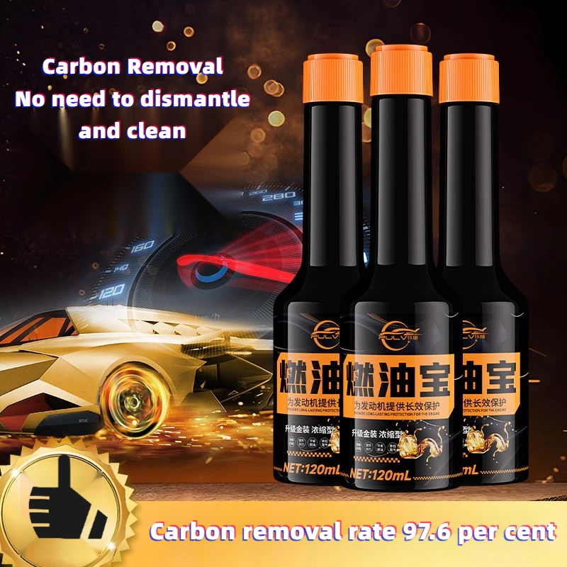 120ML Fuel Power Petrol Additive Fuel Saving & Emission Reduction Carbon Removal Complex pea liquid Speed Up Fuel Saving