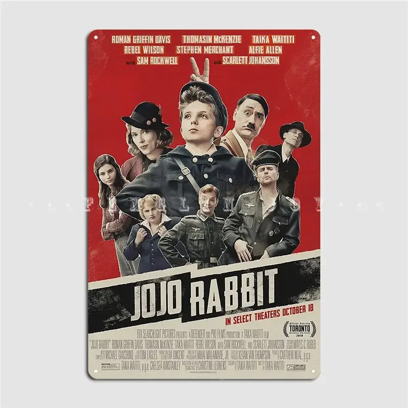 Rabbit Metal Plaque Poster Club Home Wall Customize Plaques Tin Sign Posters