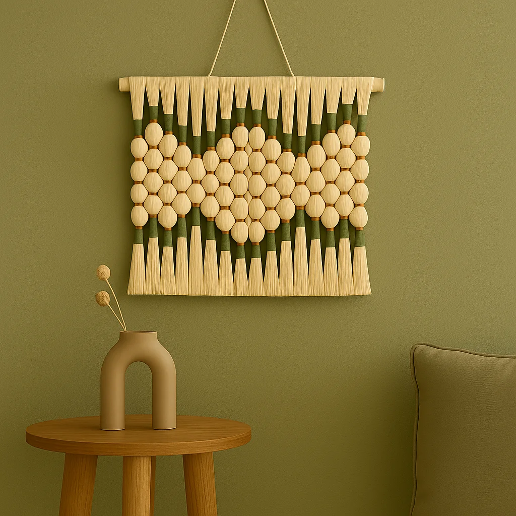 150*75cm Macrame Wall Hanging Woven Tapestry Curtains Wall Art Decor Ornaments Home Decoration Cotton Thread Boho EH2508009