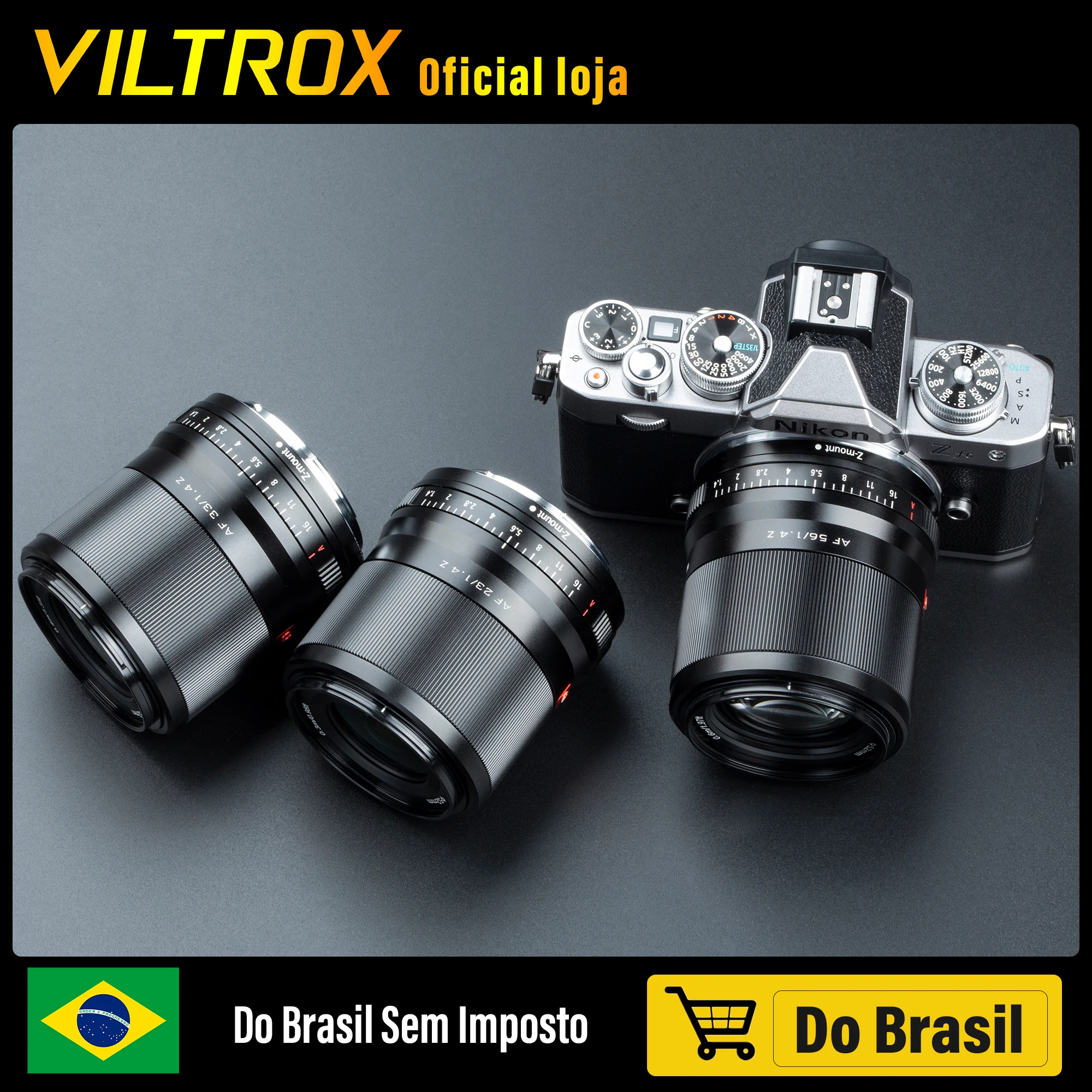 Viltrox 23 مللي متر 33 مللي متر 56 مللي متر F1.4 تركيز بؤري تلقائي فتحة عدسة كبيرة عدسات بزاوية واسعة APS-C لنيكون Z mount عدسة الكاميرا Zfc Z6 Z7 Z50