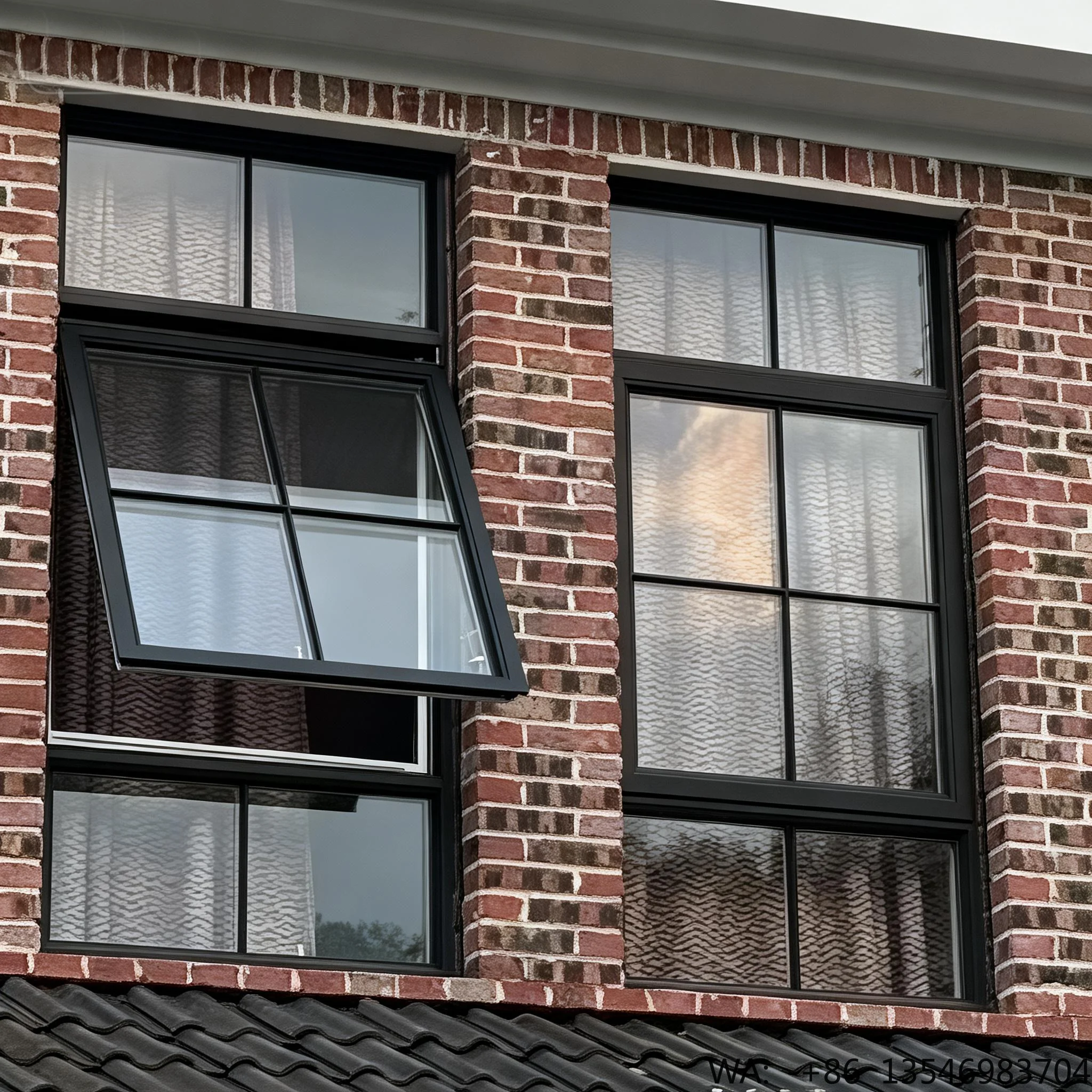 American Style Aluminum Alloy Glass Sliding Window Customized Aluminum Profile Door and Window Accessory Frame