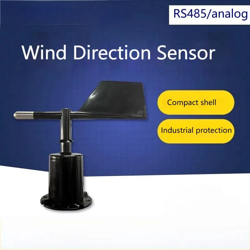 Weather Station Outdoor 3 Cup Anemometer Sensor Polycarbon Fiber Wind Speed Wind Direction Sensor Output RS485 4-20MA 0-5V