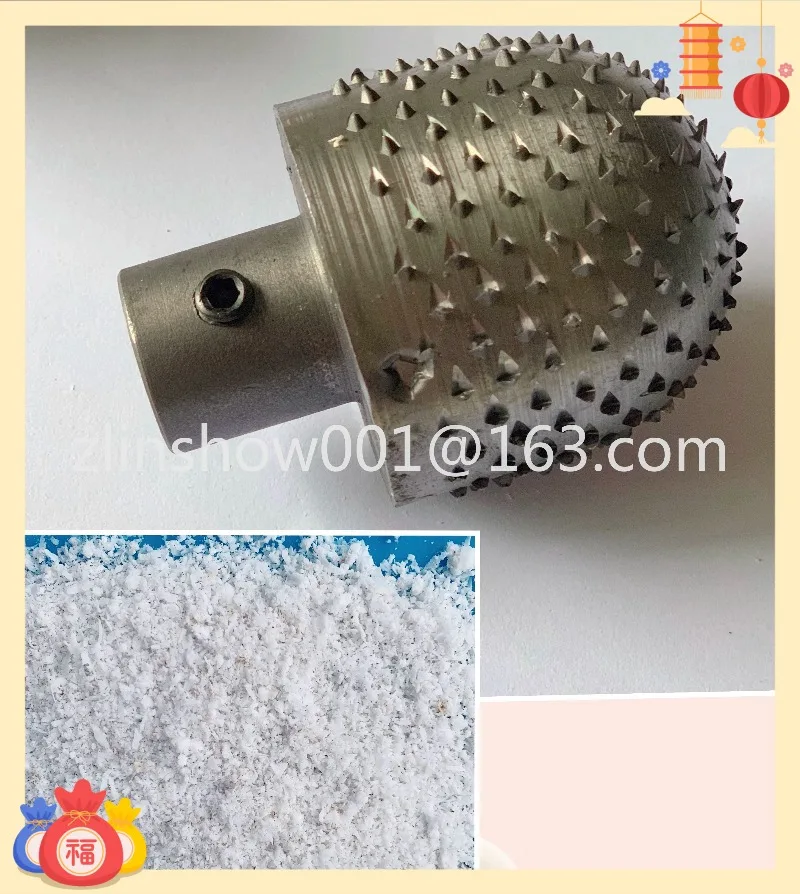 Make coconut meat planer planer head, planer old coconut device, take coconut device, the amount can be processed