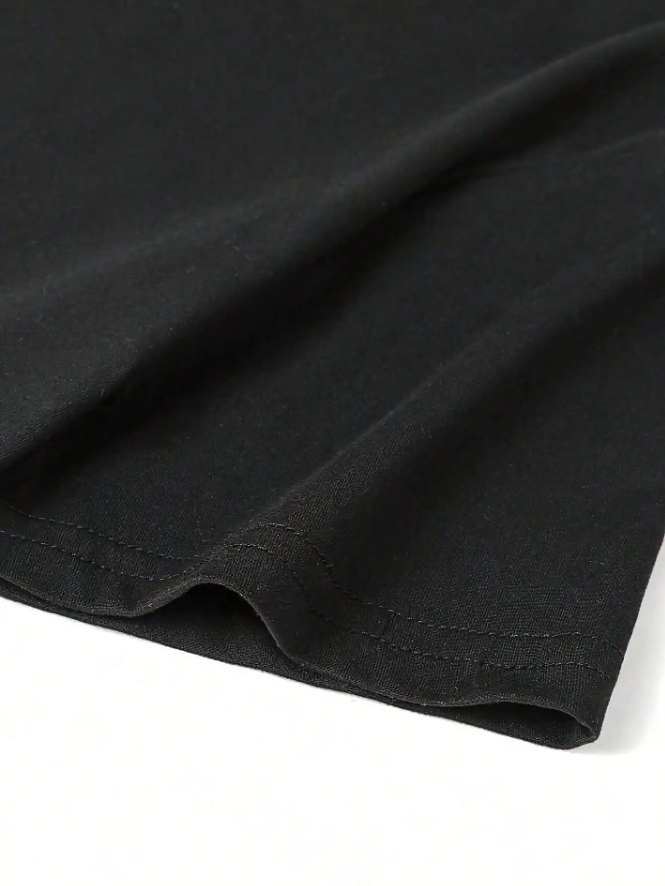 Camiseta com monograma estampado Selena, camiseta casual sazonal New Wave, gola redonda, camiseta de manga curta High Street