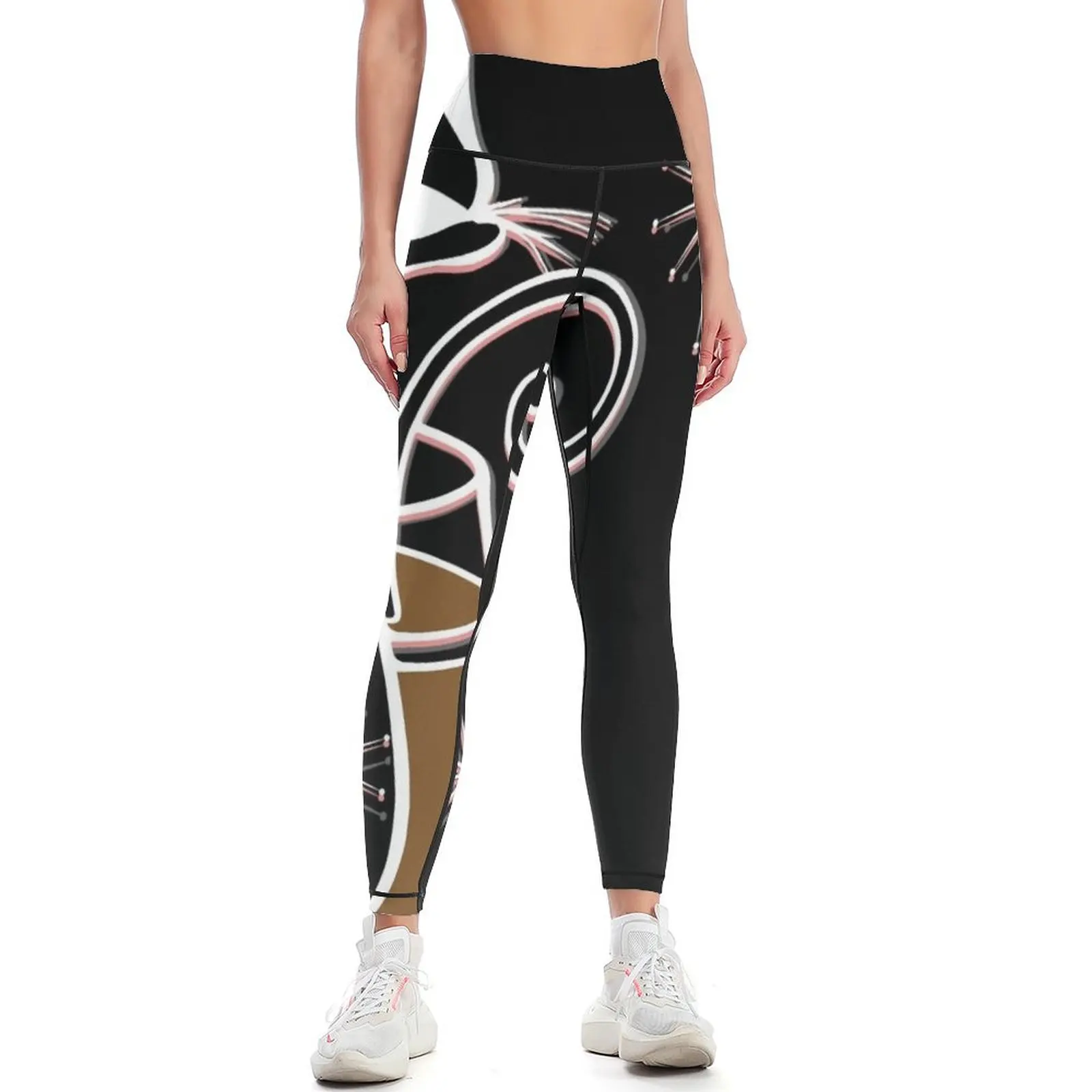 

Cat in a glass Leggings high waist sports for gym sporty woman push up Womens Leggings