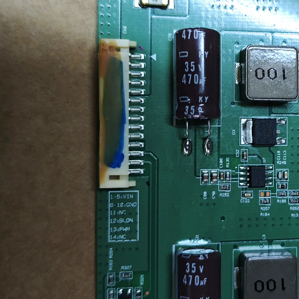 Original logic board DV55FHM-NV2 47-601018 DRV BD PCB