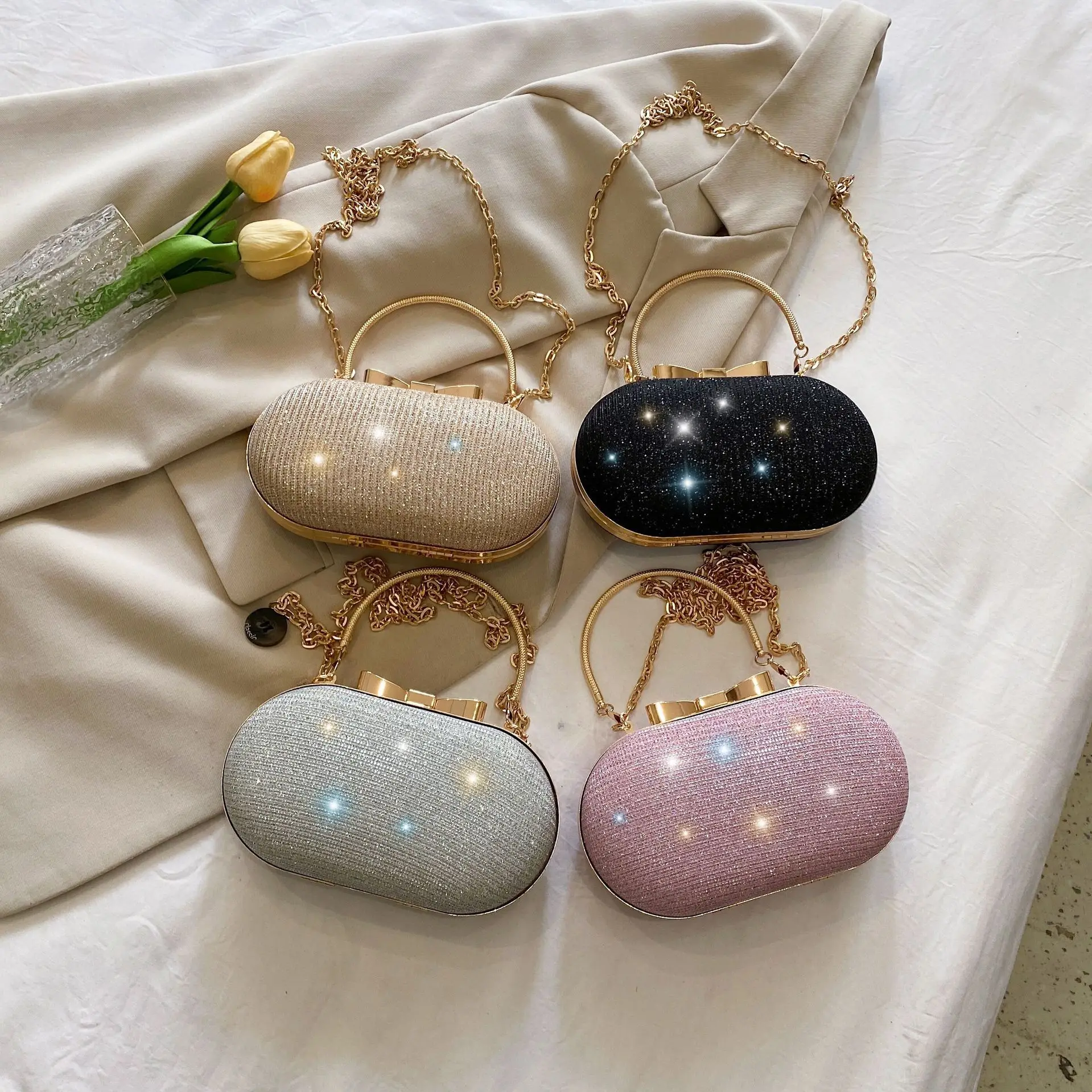 

iny Diamond Women's Handbag Small Square Par Bag Single oulder Crossbody Underarm Bag Luxury Light Weight Urban mal...