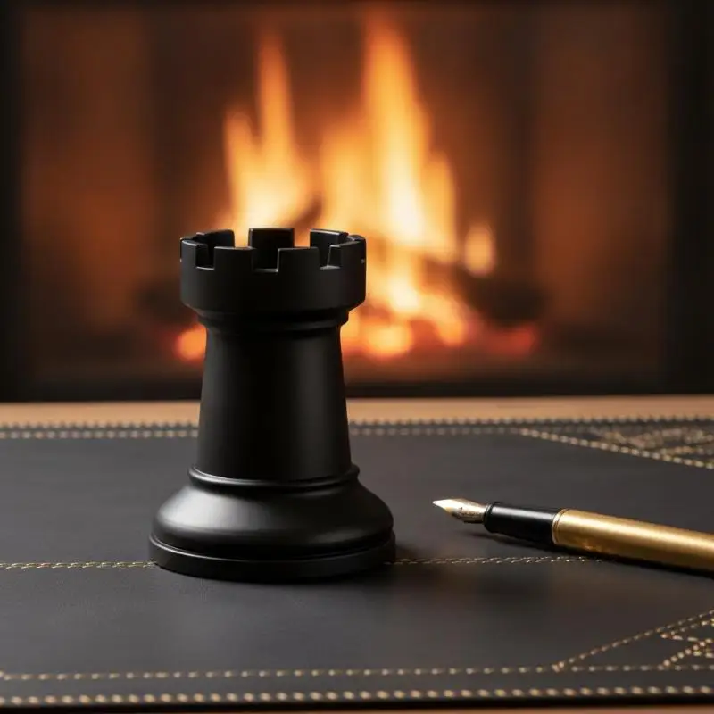 @*1 Piece Chess Shaped Pen Holder Multiuse Desk Organizer For Stationery Cosmetics