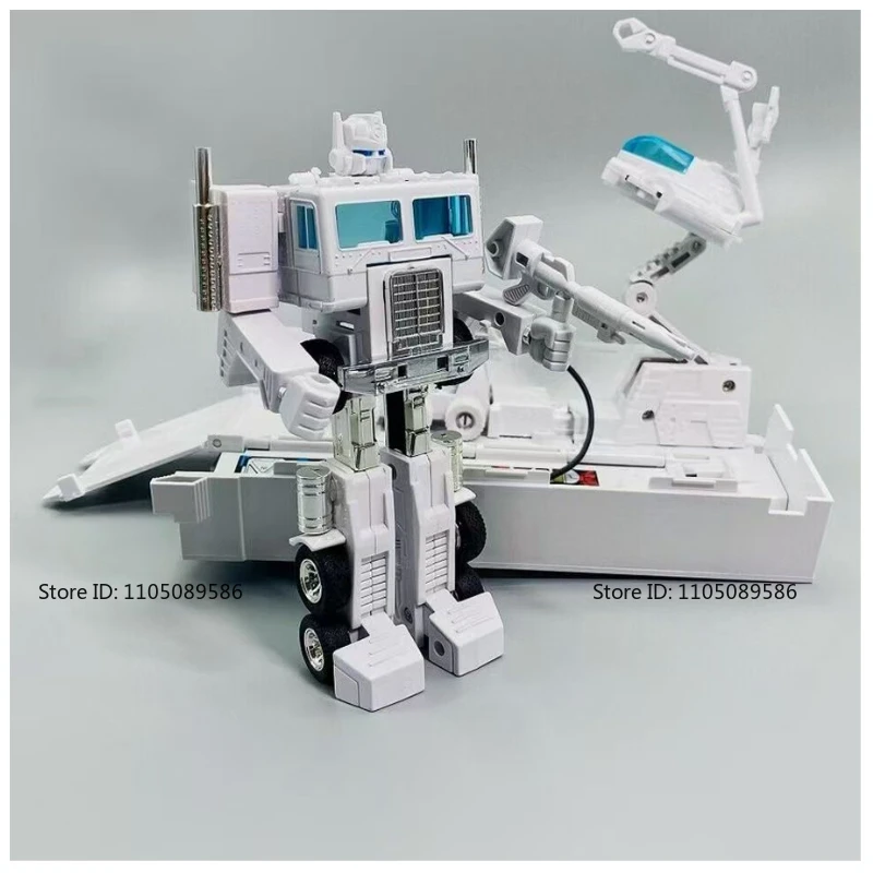 새로운 재고 트랜스포머 G1 시리즈 옵티머스 프라임 인기 장난감 모바일 완제품 장식품 스튜디오 선물