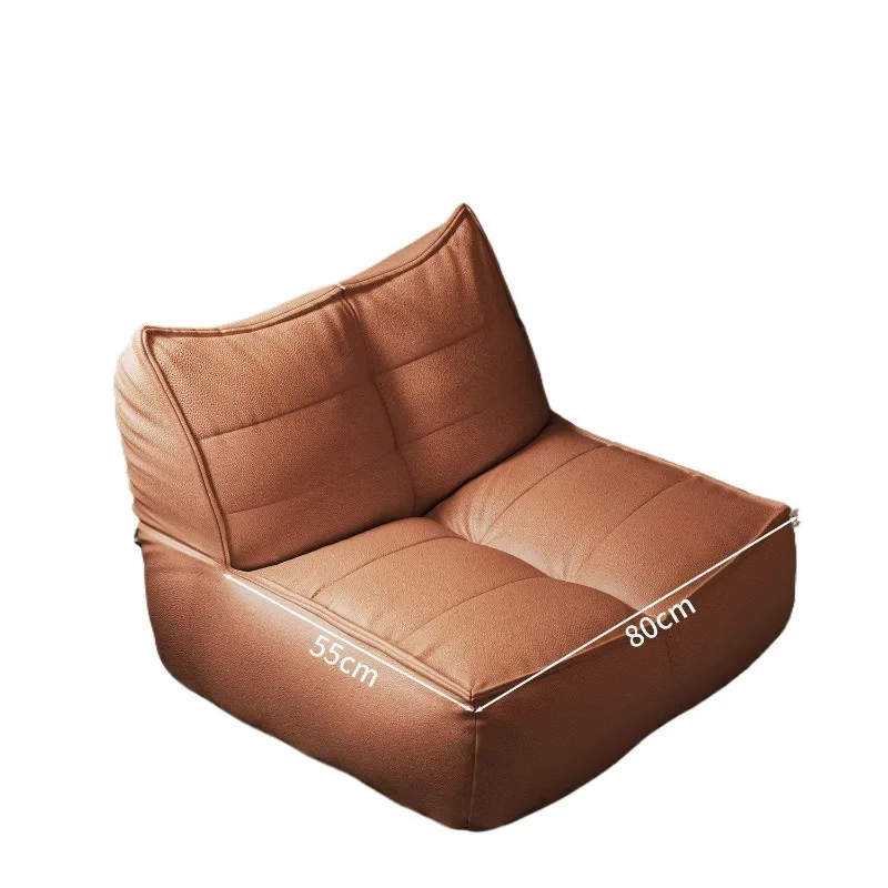

Summer cold lazy sofa caterpillar single small sofa bedroom balcony tatami can lie down can