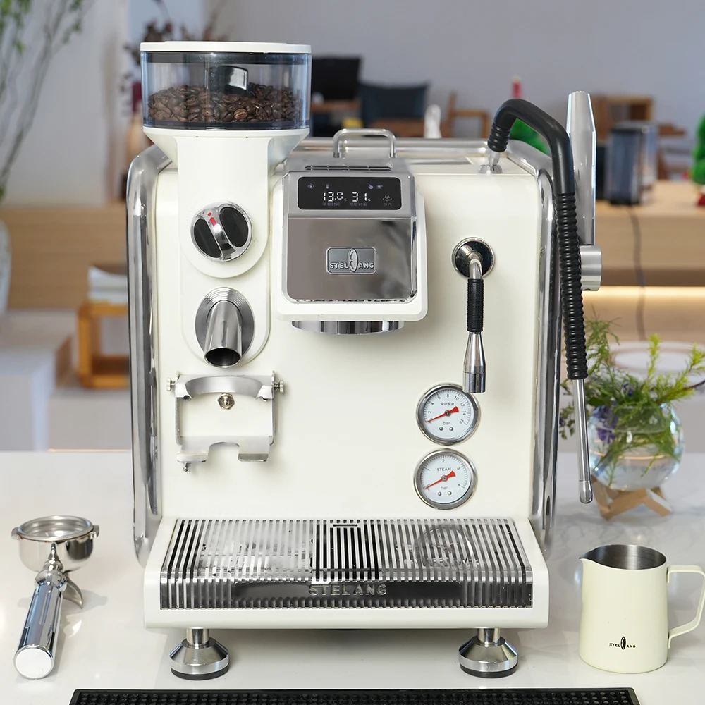 Stelang Custom Semi Automatic Coffee Maker Restaurant Espresso Coffee Machine Commercial