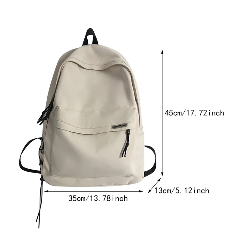 Mochilas escolares informales grandes para adolescentes, Mochila de viaje impermeable de nailon para mujer, mochilas escolares para hombre