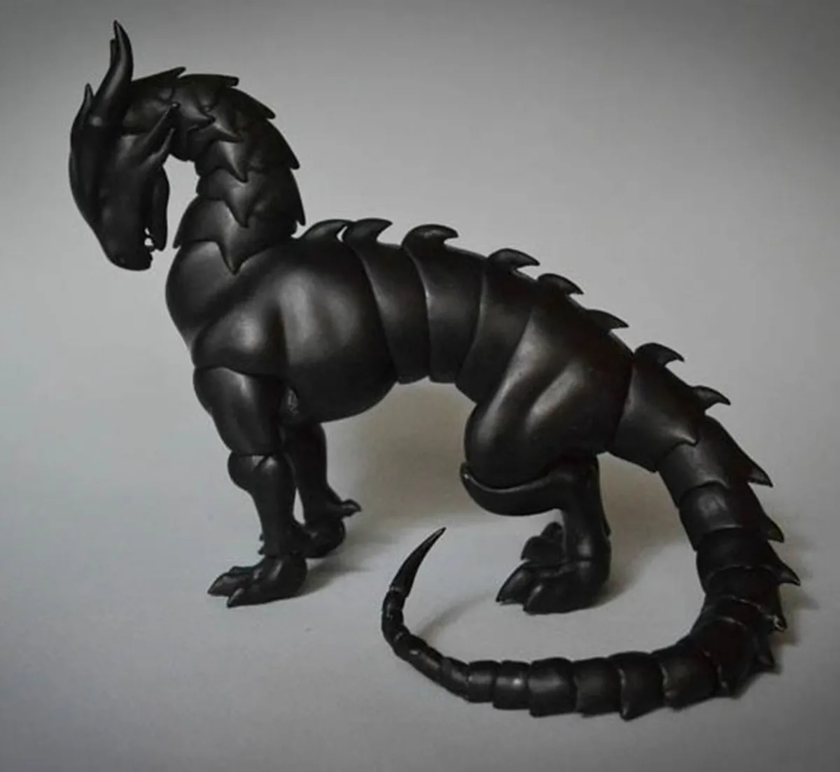 New Resin Dinosaur luodoll White Dragon 1/6 / BJD/SD/doll Black Dragon birthday present Makeup in stock