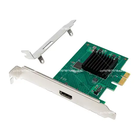 PCIE X1 To HDMI Industrial Computer 2D Graphics GPU HD Graphics Card 1920 X 1440