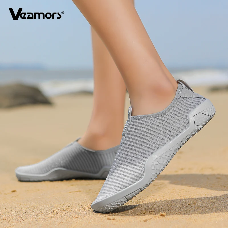 

Women Aqua Shoes Beach Swimming Fitness Men's Breathable Water Sport Shoes Comfortable Wading Shoes Soft for Surfing Diving Yoga