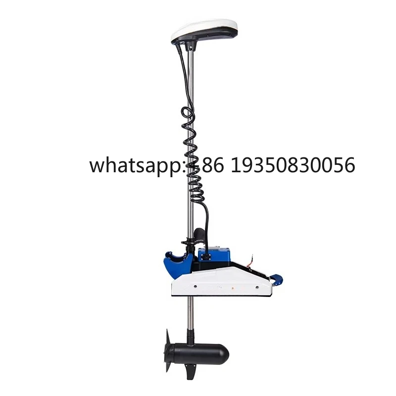 2026-12V Foot Control Boat Anchor Trolling Motor with Base Spot  New Condition Remote Control System for Outboard Engine