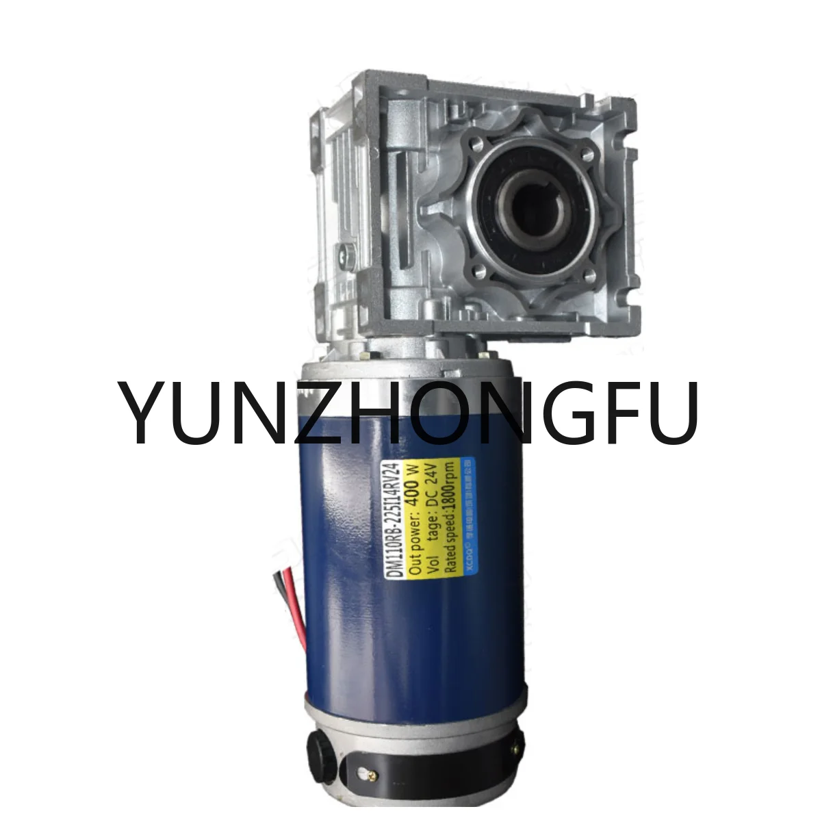 Worm Gear reducer, high torque, multi-speed, speed ratio, adjustable speed 400W 500W 12V 24V 48V  DC motor + RV40