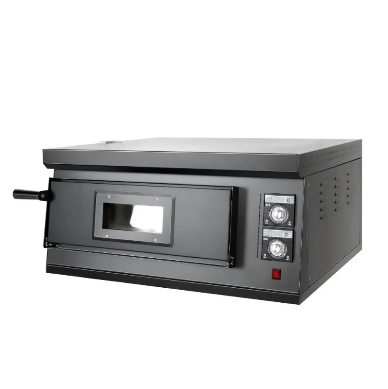 Commercial Pizza Oven Single Layer Electric Ceramic Plate Dual Layer Gas Baking Machine For Bread Orleans Roasting
