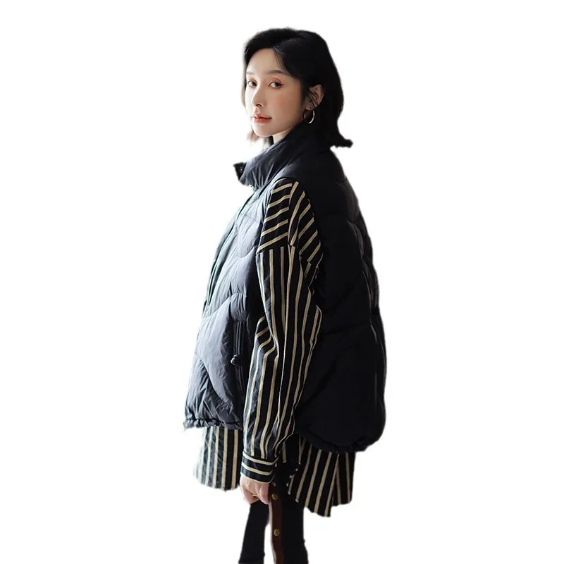 Gilet da donna in piumino d'anatra bianco autunno autunno piumino senza maniche piumino donna gilet casaca sin manga mujer VT-368