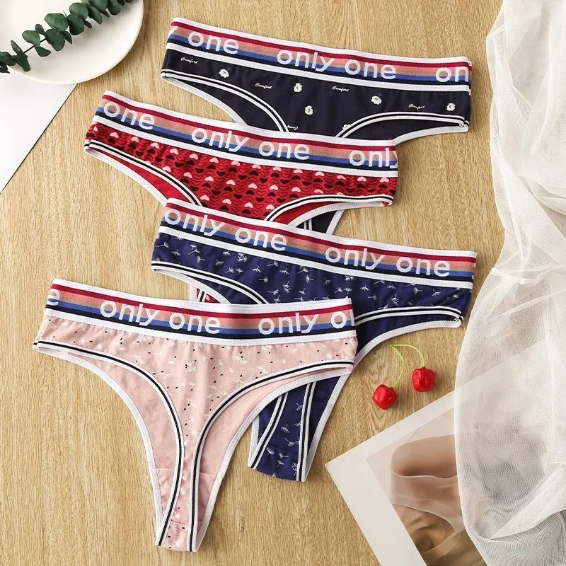 

3Pcs/Lot Women's G-String Thong Underpants Panties String Underwear Briefs Sexy Lingerie Pants Intimate Low Waist Ladies