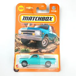 2024 Matchbox Cars 1968 CHEVY C10 1/64 Die-cast Model Car Toy Vehicles