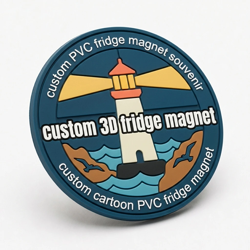 Personalized Custom Logo Refrigerator Magnet 2D 3D Soft Rubber PVC Fridge Magnet Customised Travel Souvenir Gift