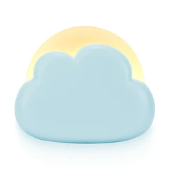 LED Cloud Night Light for Kids, Soft Silicone Nightlight, Recarregável Baby Nightlight, 4 Modos, Birthday Gift, Decoração para o lar, 1200mAh