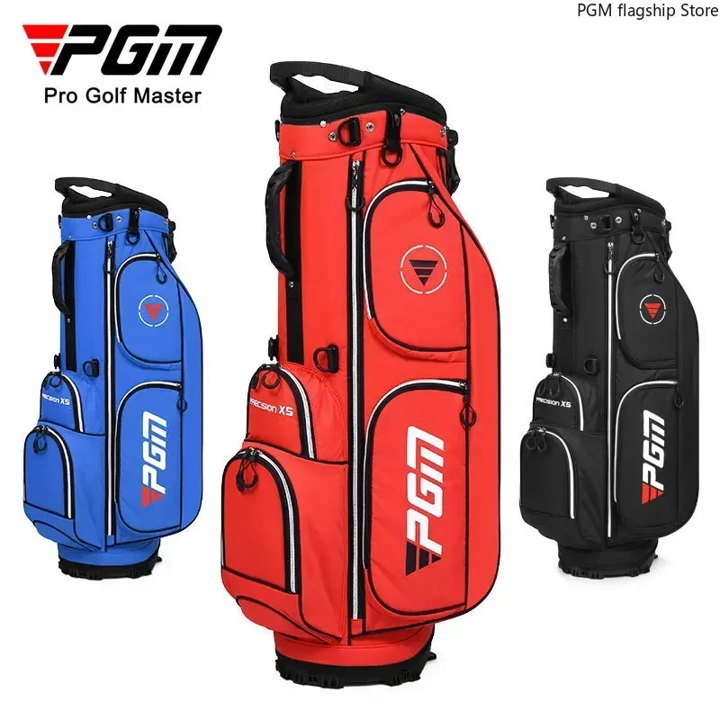 PGM-Golf Stand Bag para homens e mulheres, leve, impermeável, tecido de nylon, Golf Shoulder Club Bag, QB119