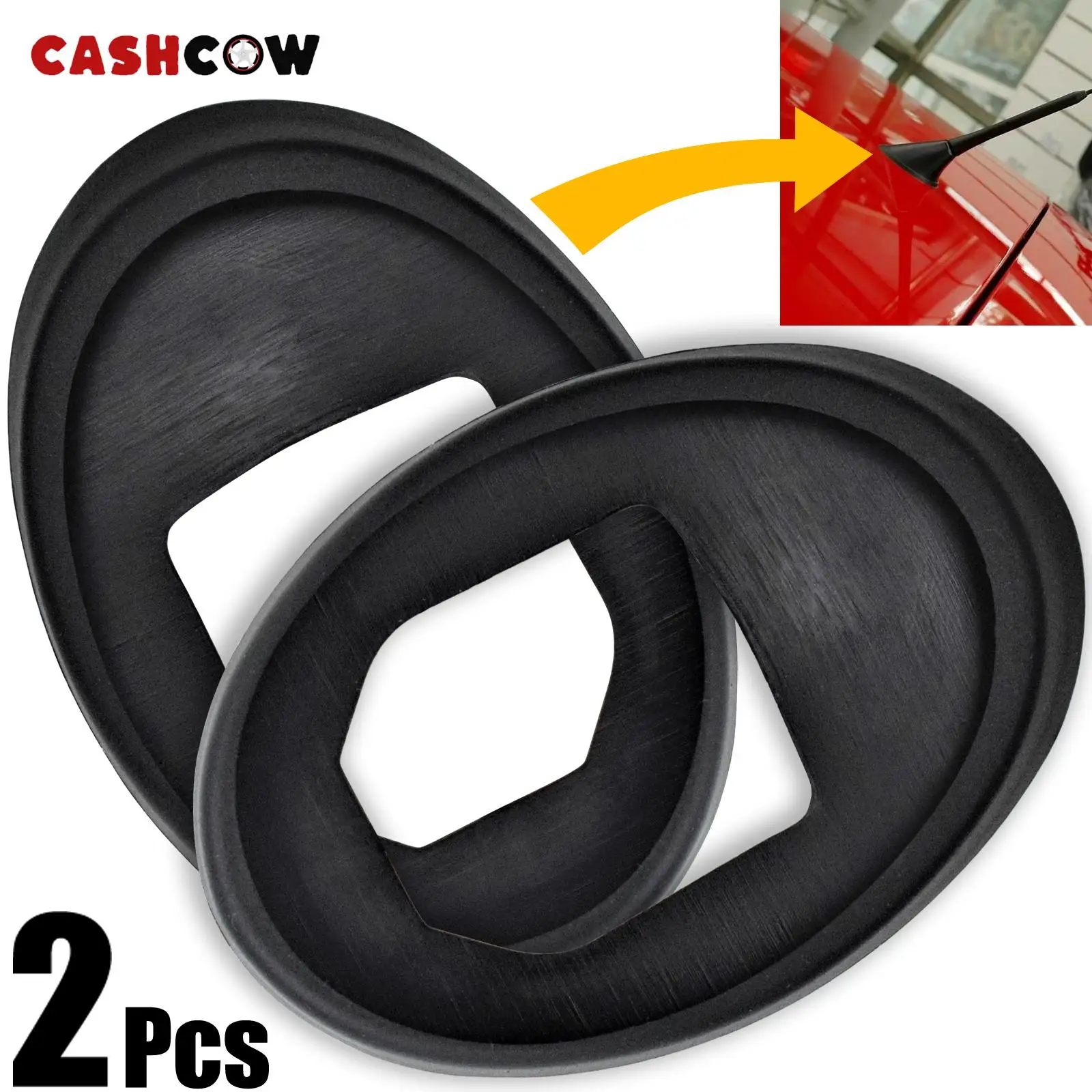 CASHCOW For Toyota RAV4 Corolla Opel Vauxhall Astra Corsa Signum Vectra For Ford Focus Car Roof Aerial Antenna Base Gasket Seal