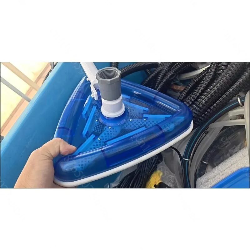 Portable Pond Pool Vacuum Cleaner, Underwater Sludge & Fish Waste Suction Machine for Pond Water Bottom Maintenance