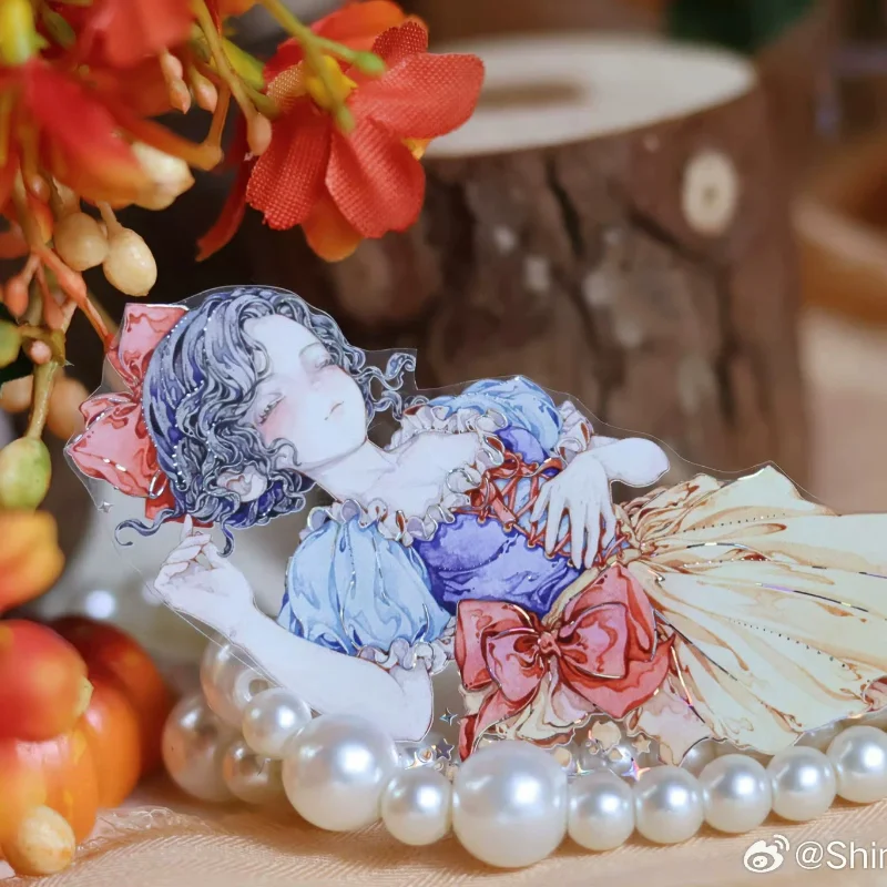 fariy tale girls Washi Tape Snow White 1 loop Matchstick Dream, Heavenly Wings Prince, Pure Land of Serenity