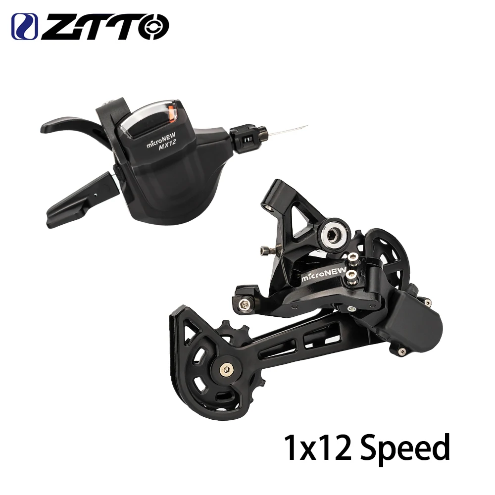 ZTTO MTB Mountain Bicycle 12 Speed Shift Lever Rear Derailleur 1x12 System Mountain Bike 12S Groupset For M6100 M7100 M8100