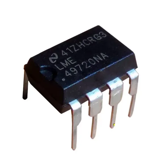 10adet LME49720NA High-Fidelity Dual Operational Amplifier IC DIP-8 Through-Hole