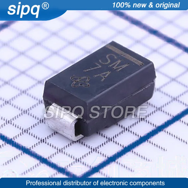 10PCS/LOT S1M-E3/61T S1M 1A 1KV 1.1V@1A SMA(DO-214AC) DIODES - GENERAL PURPOSE New Original In Stock Authentic Product IC