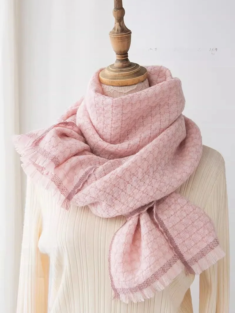 pure-camere-scarf-women's-winter-warm-versatile-gift-for-girlfriend-korean-sle-90cm-long-rectangle-ape-wool-fabric
