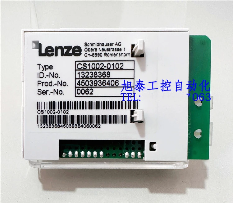 Original Lenze Variable Frequency Drive Module IO Module CS1002-0102 with Terminal Board Quality Assured Imported