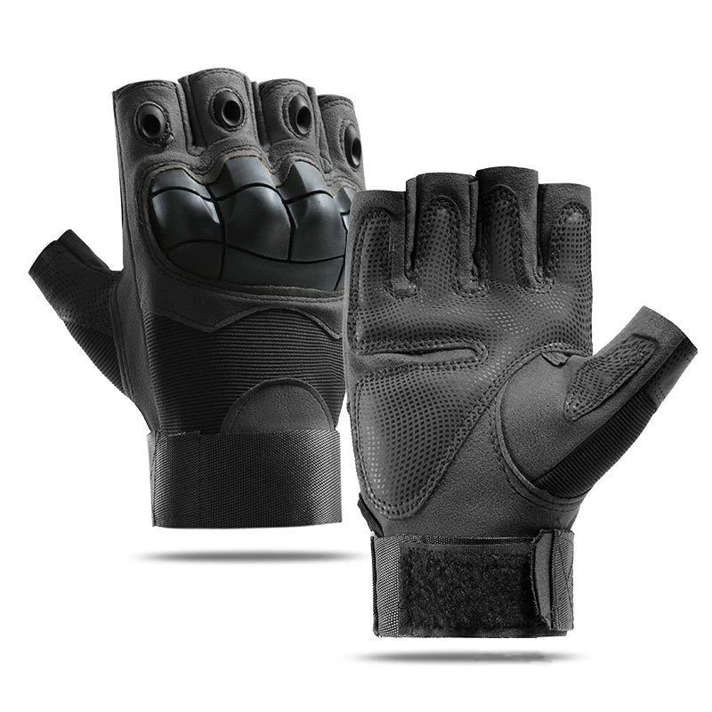Tactical Gloves Men Women Hiking Cycling Climbing Combat Anti-Slip Wear-Resistant Breathable Knuckle Protective Outdoor Gloves