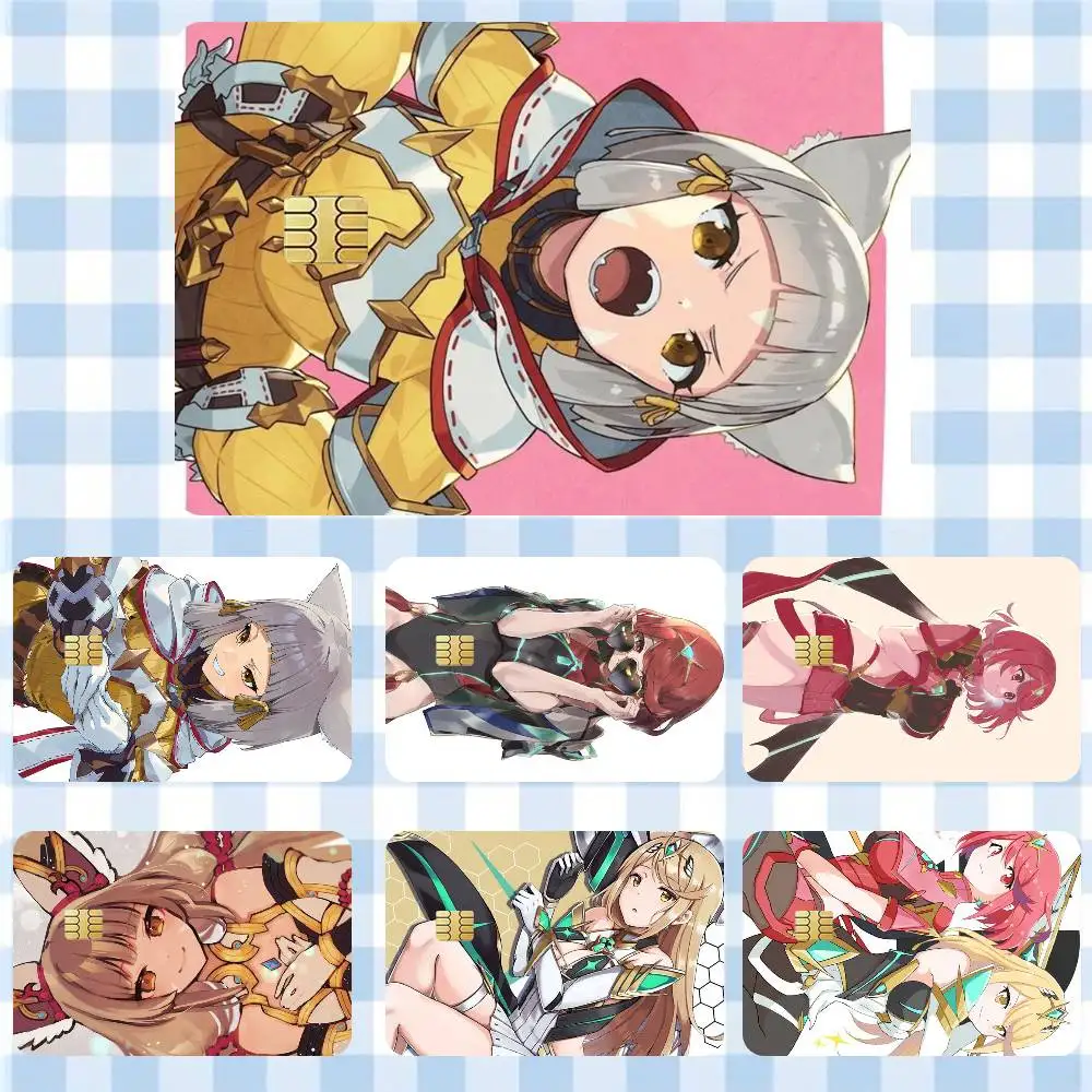 

Game Xenoblade Chronicles 2 Sticker Film Tape Skin for Credit Card Debit Card Waterproof Stickers Cartoon