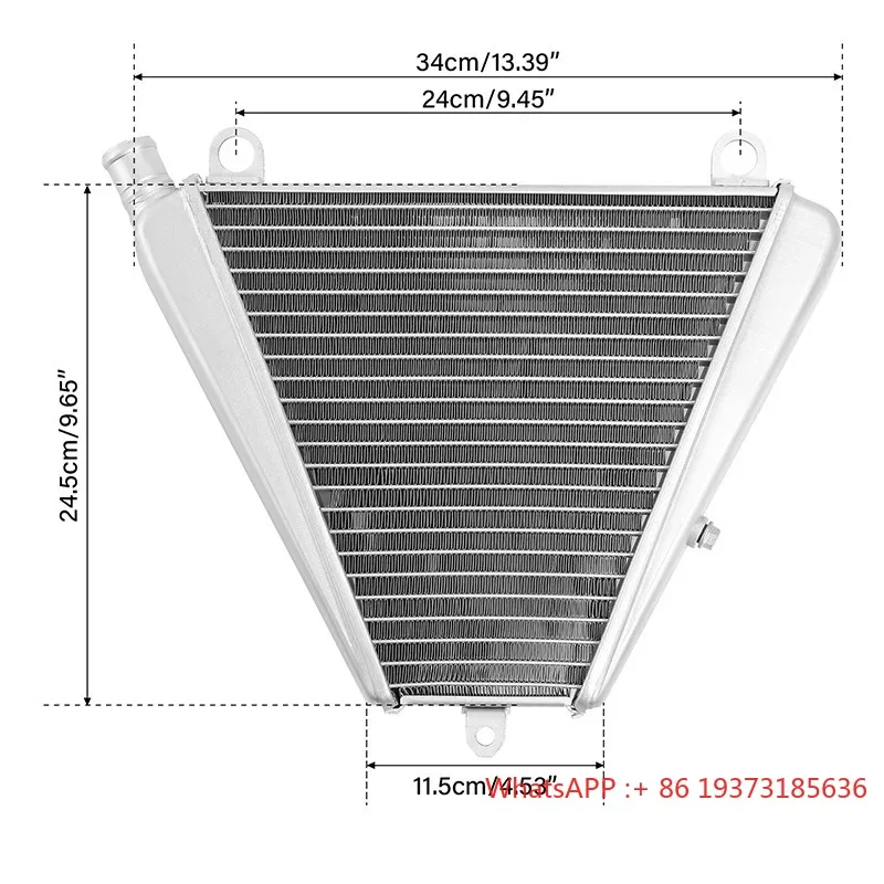 مبرد مبرد الدراجة النارية لـ Ducati Panigle V2 Troy Bayliss Streetfighter V2 2022 2023 #6