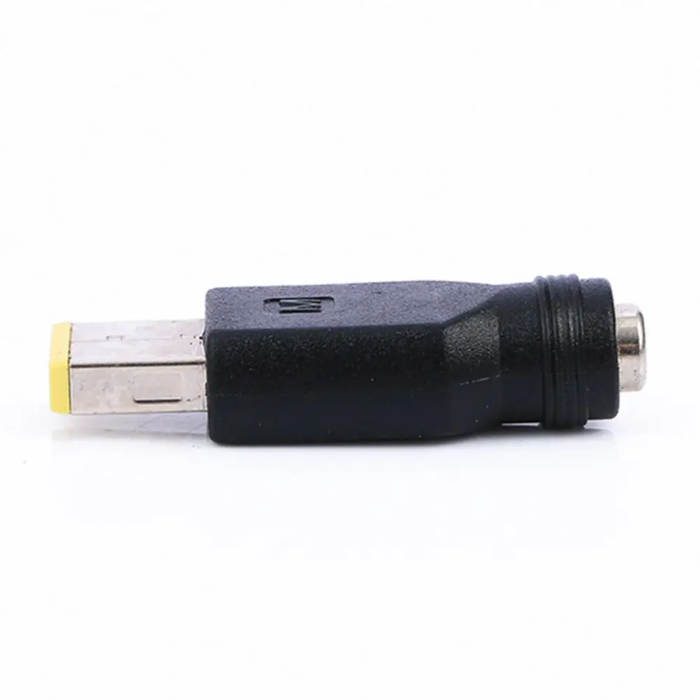 Jack for Yoga 11S Etc 5.5 × 2.1/ 2.5mm To Square for Lenovo ThinkPad Laptop Adapter Connectors Power Charger Plug Converter