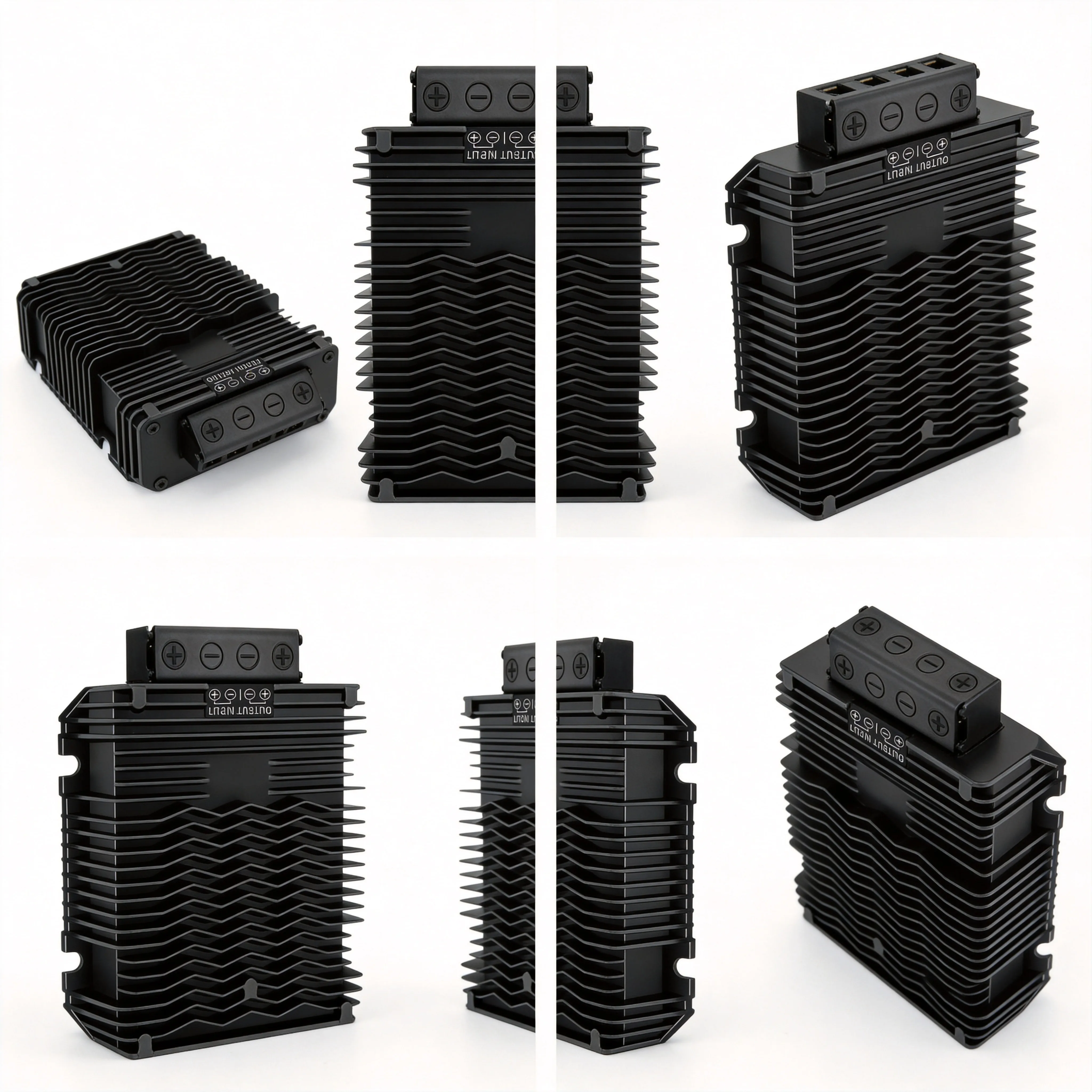 12V To 48V Voltage Step-Up Converter, IP67 Potting Design, Over-Current/Temp/Short-Circuit Protection For Auto Use