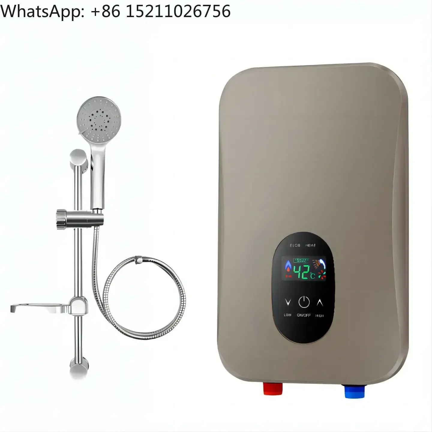 High Quality Portable Electric Shower Water Heaters For Bathroom Hot Shower