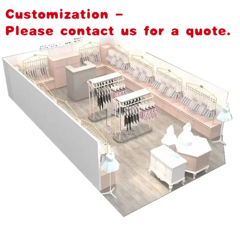 

На заказ. Современная мода, магазин женской одежды, интерьер, индивидуальный дизайн, универсальный сервис, украшение для выставочного зала, макет ткани