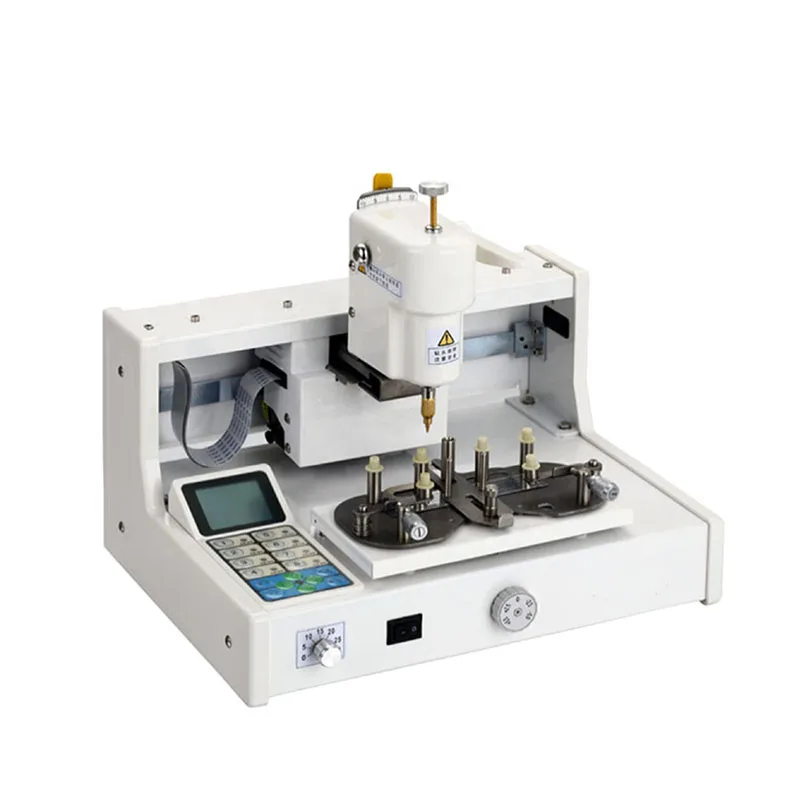 eyeglass lens die polishing Full Automatic Optical Auto Lens Drilling Machine with Optical Eyeglasses processing equ