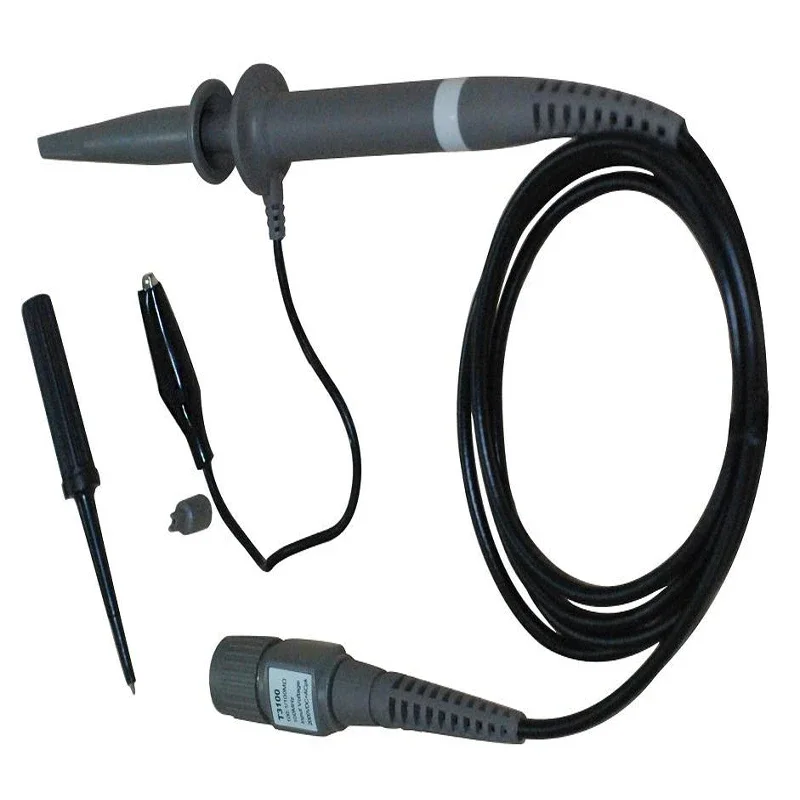 Hantek T3100 Digital Oscilloscope Probe X1 X100 100Mhz High Voltage Osciloscopio Test Probes Accessories