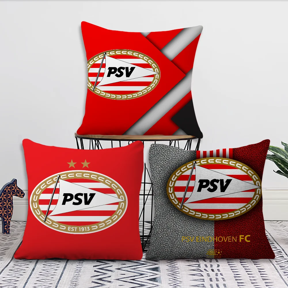 PSV E-Eindhoven Pillow Case Square Cushion Room Bedroom Headboard Sofa Living Backrest Cushion Nap Time